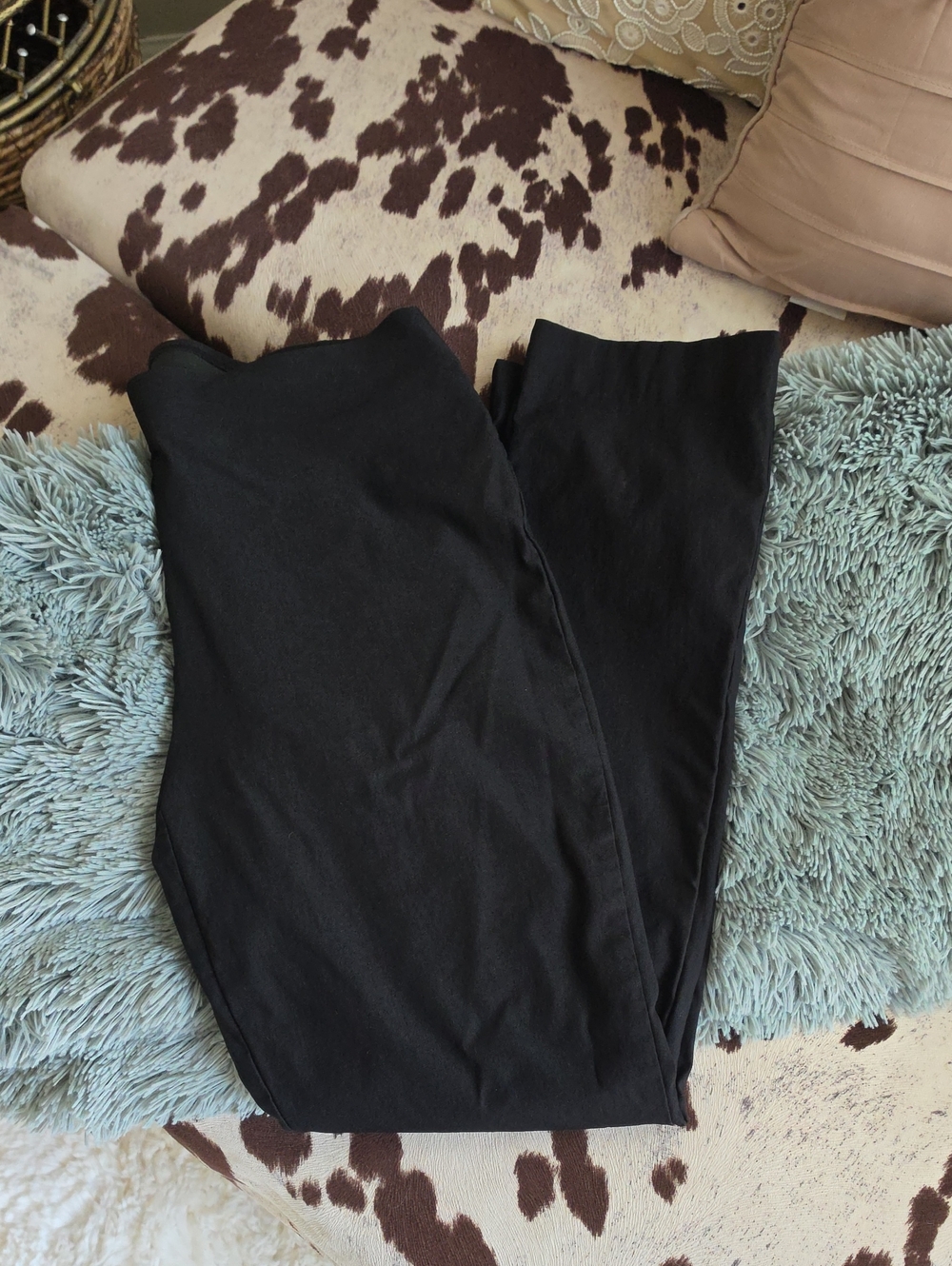 Chicos So Slimming Sz 1.5 Black Pull-on Pants